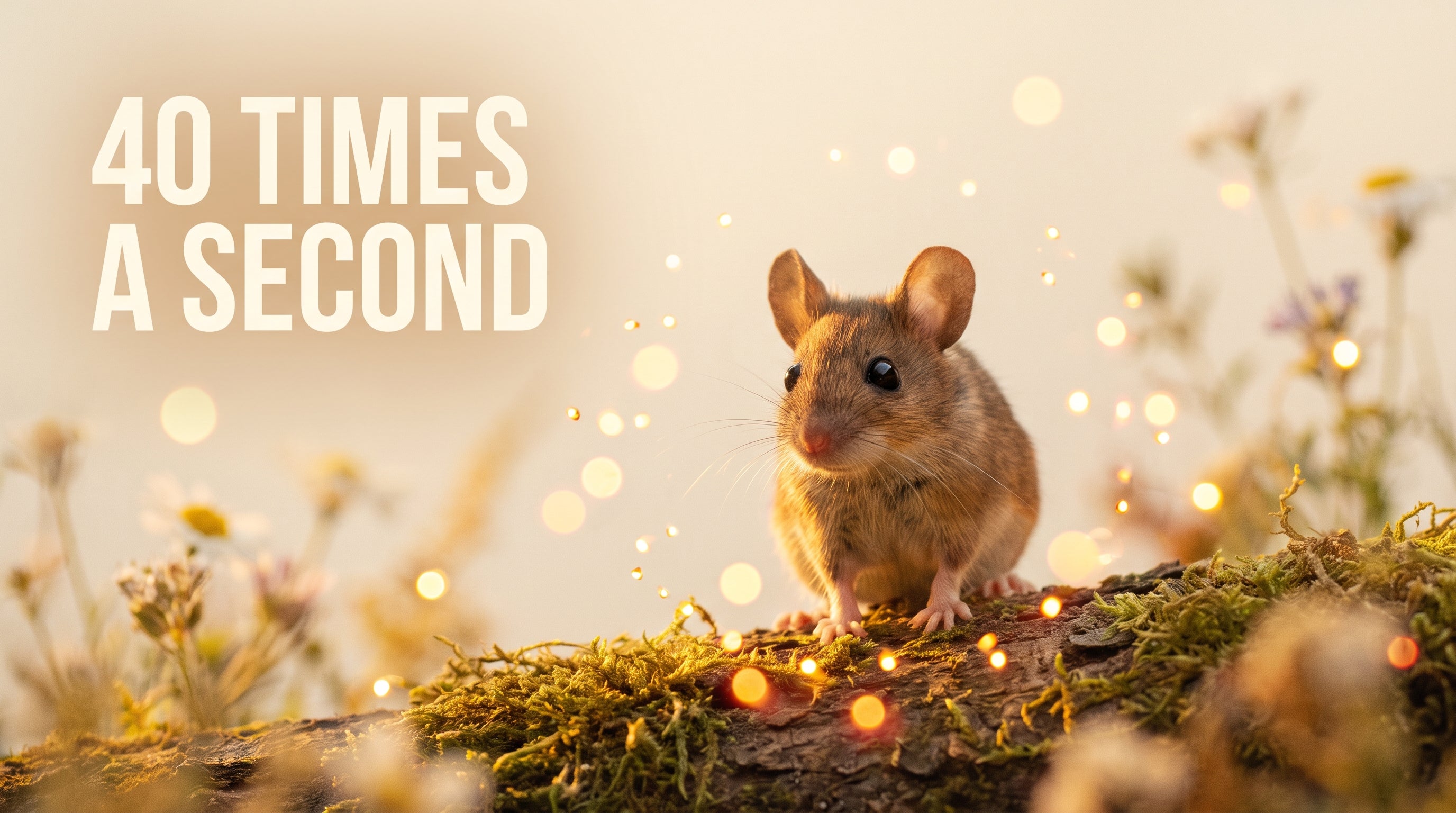 A light that flickers 40 times a second (and why I can't stop thinking about it)