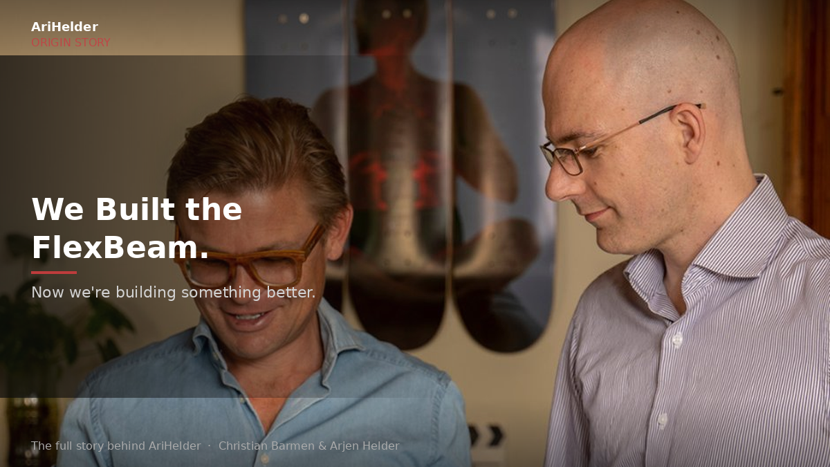 We Built the FlexBeam. Now We're Building Something Better.