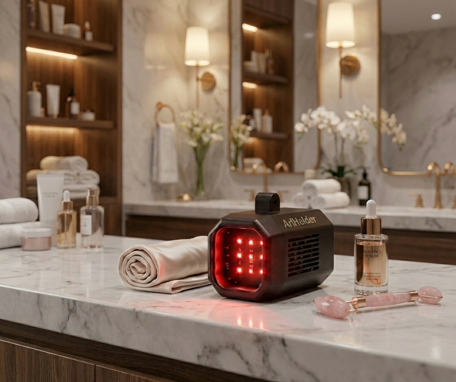 AriHelder 2 — Targeted Red Light Therapy Lamp